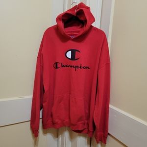 Champion Y2K Red Men's 2XL Hoodie